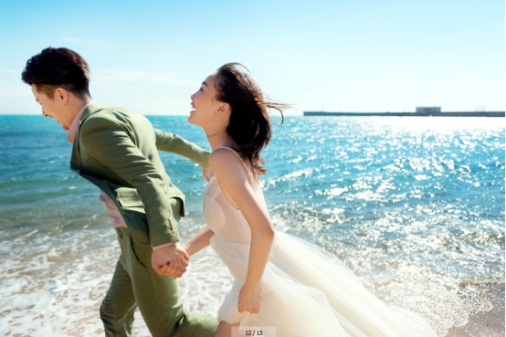 三亚婚纱摄影排名前十哪家好【鲜檬摄影】旅拍