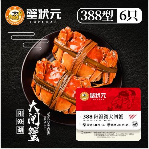 蟹状元大闸蟹礼盒：2018左手一盒蟹,右手牵上Ta,中秋回家看爸妈!