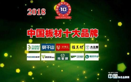 半岛体育app2018年中国板材十大品牌 最新名单公布(图1)