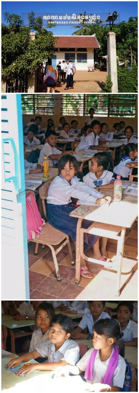 中国东盟企业家俱乐部为柬埔寨小学捐建爱心井