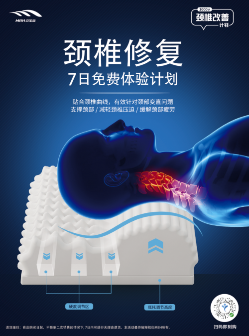 迈宝赫·颈椎修复枕上市，开启大健康发展新时代