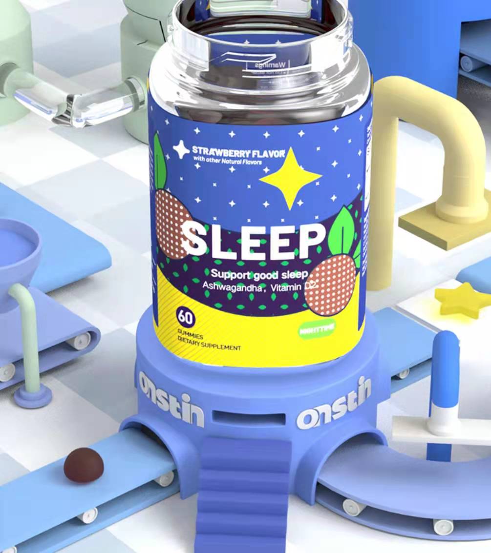 可有效改善睡眠质量，ONSTIN新品南非醉茄软糖火热销售中